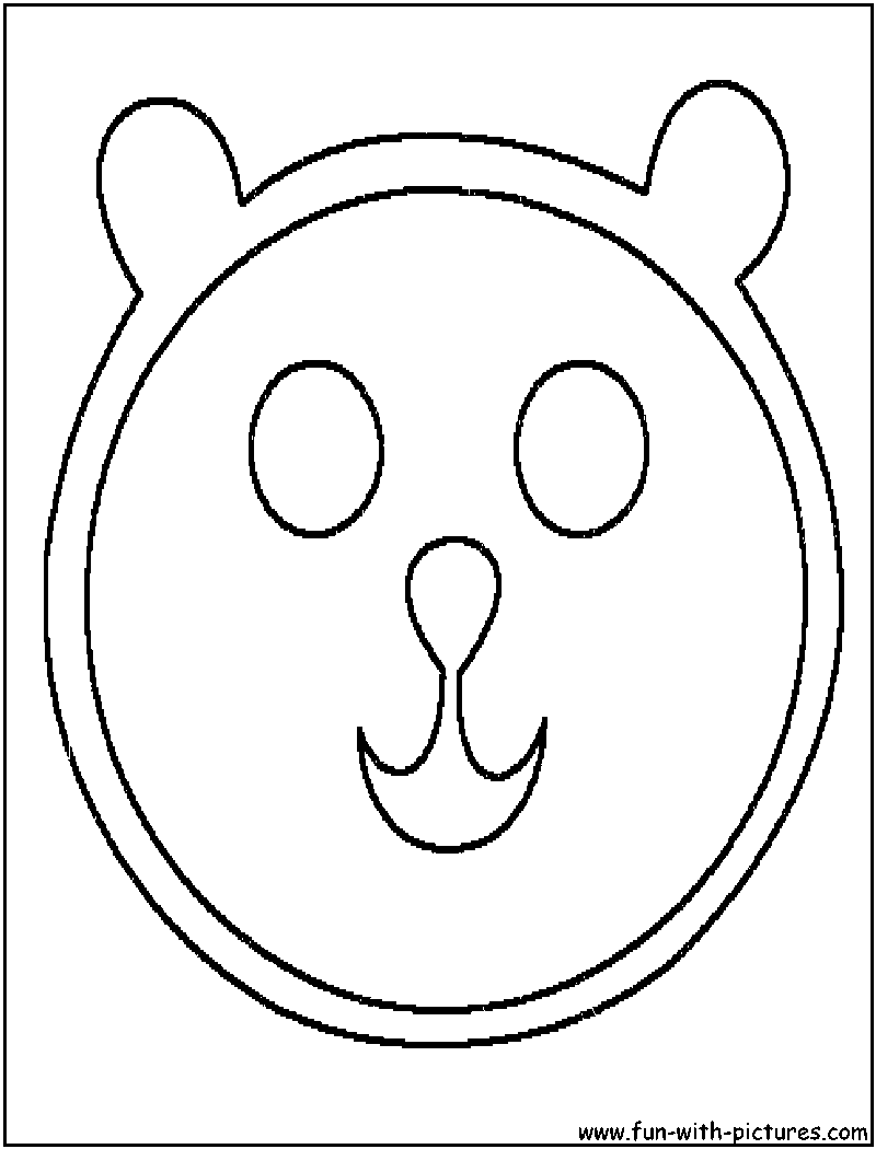Animal Smiley Coloring Page4 