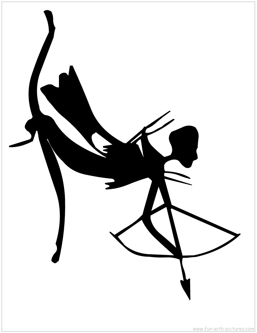 Archer Cavedrawing Silhouette