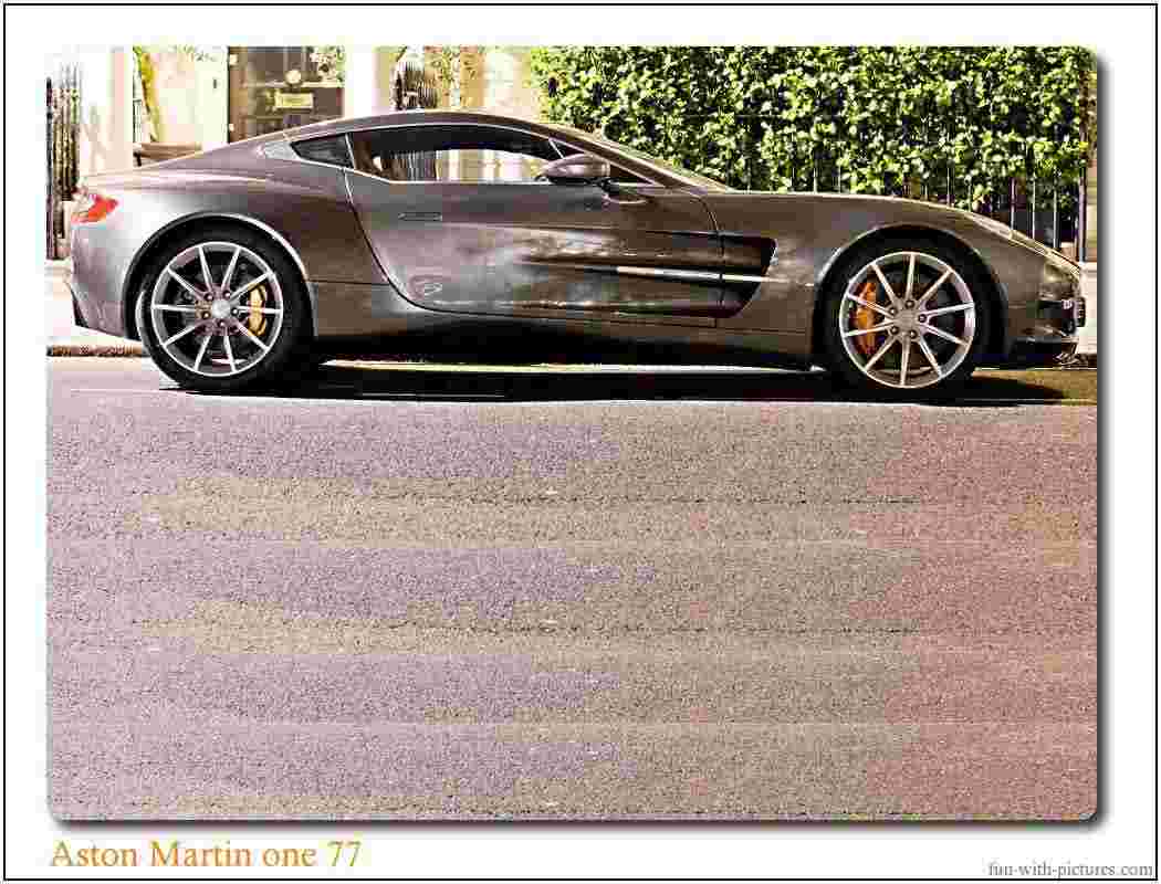 Aston Martin One 77 Car 