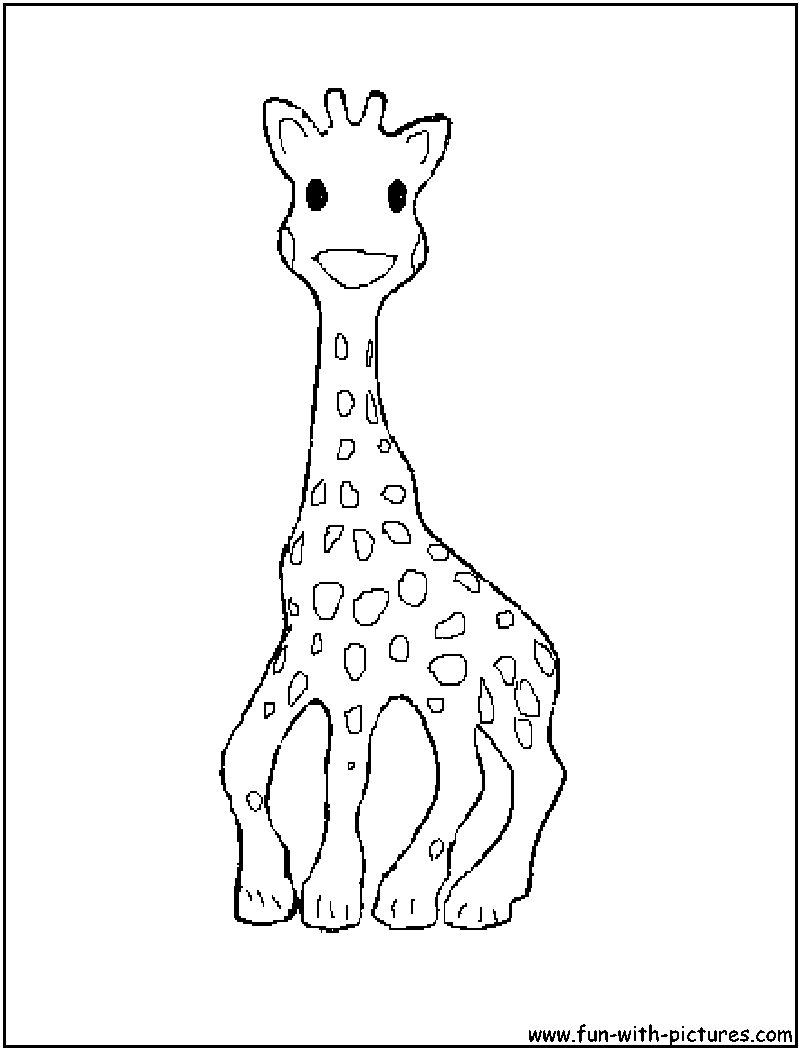 Baby Animal Picture Coloring Page1 