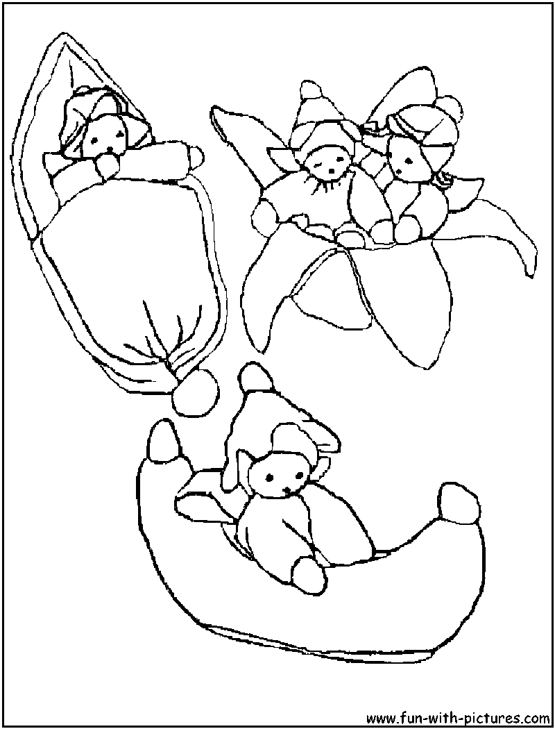 Baby Cartoon Picture Coloring Page1 