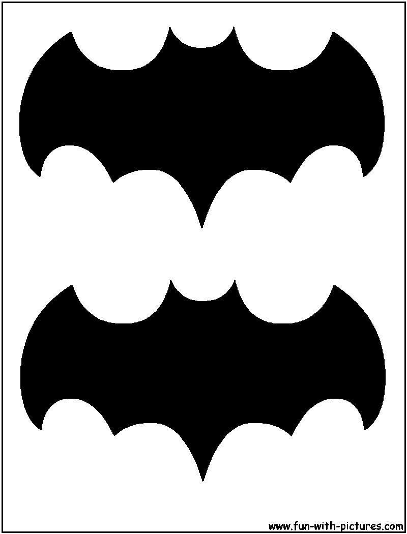 Batman Bat 1966 Silhouette
