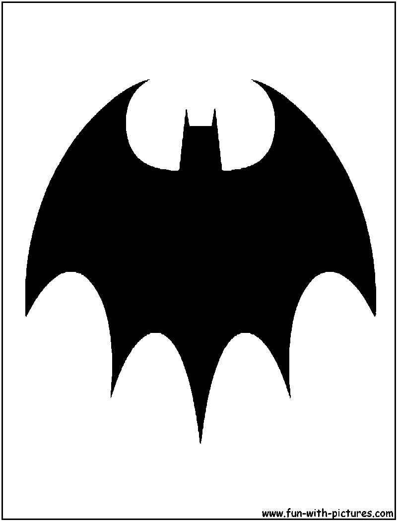 Batman Bat 1977 Silhouette