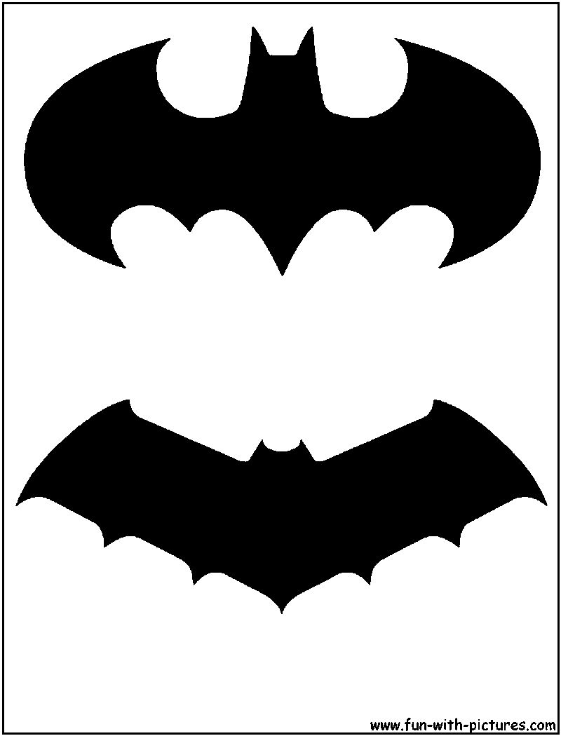 Batman Bat 1989 2 Silhouette