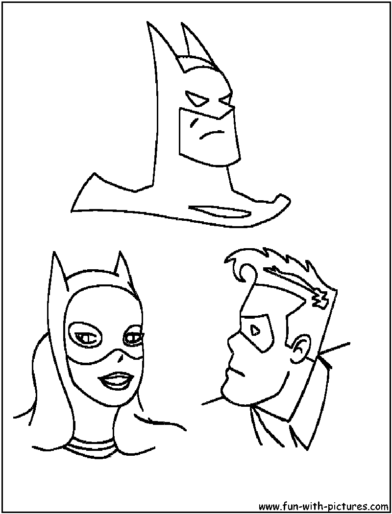 Batman Coloring Page1 
