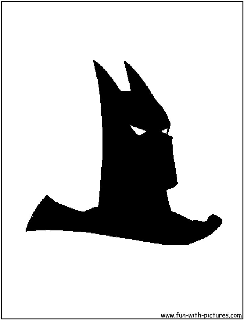 Batman Face Silhouette