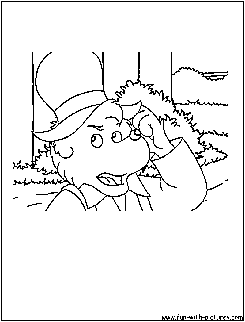Berenstain Bears Coloring Page 