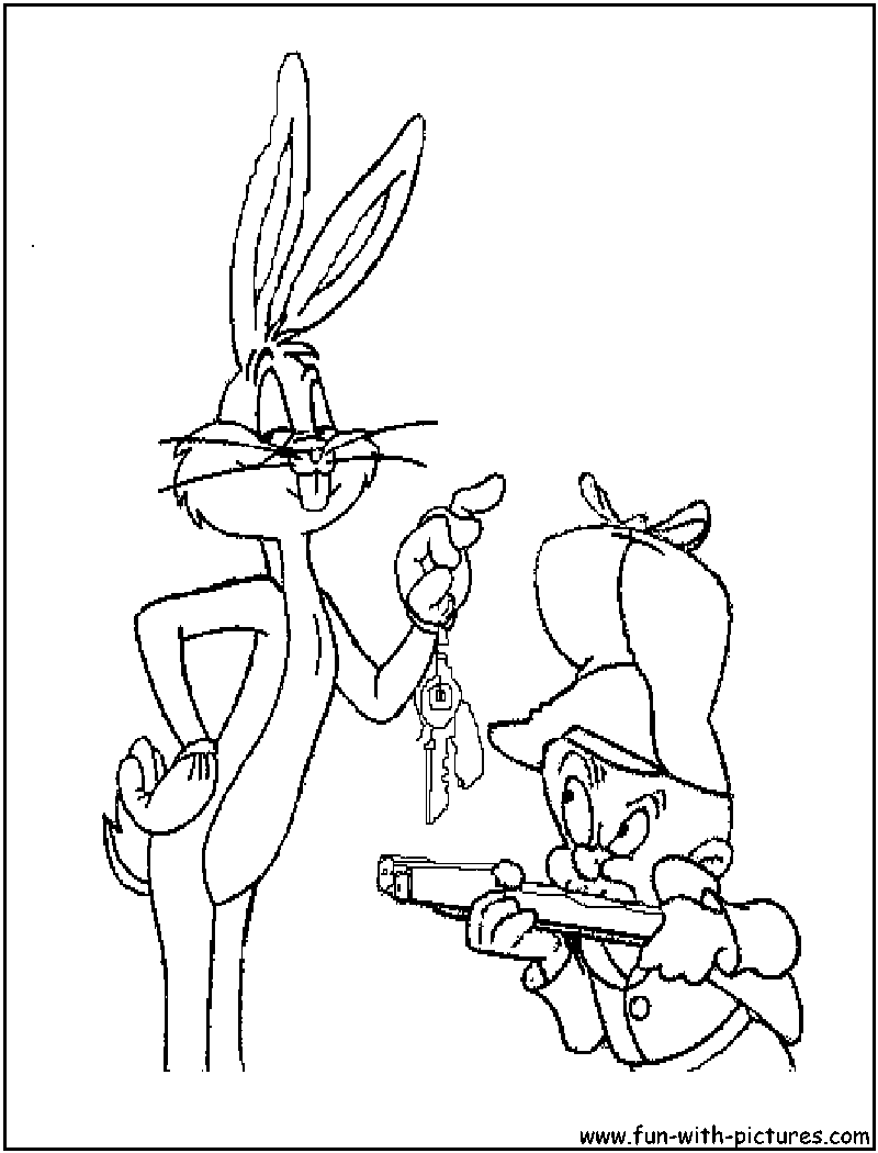 Bugs Bunny Coloring Page2 