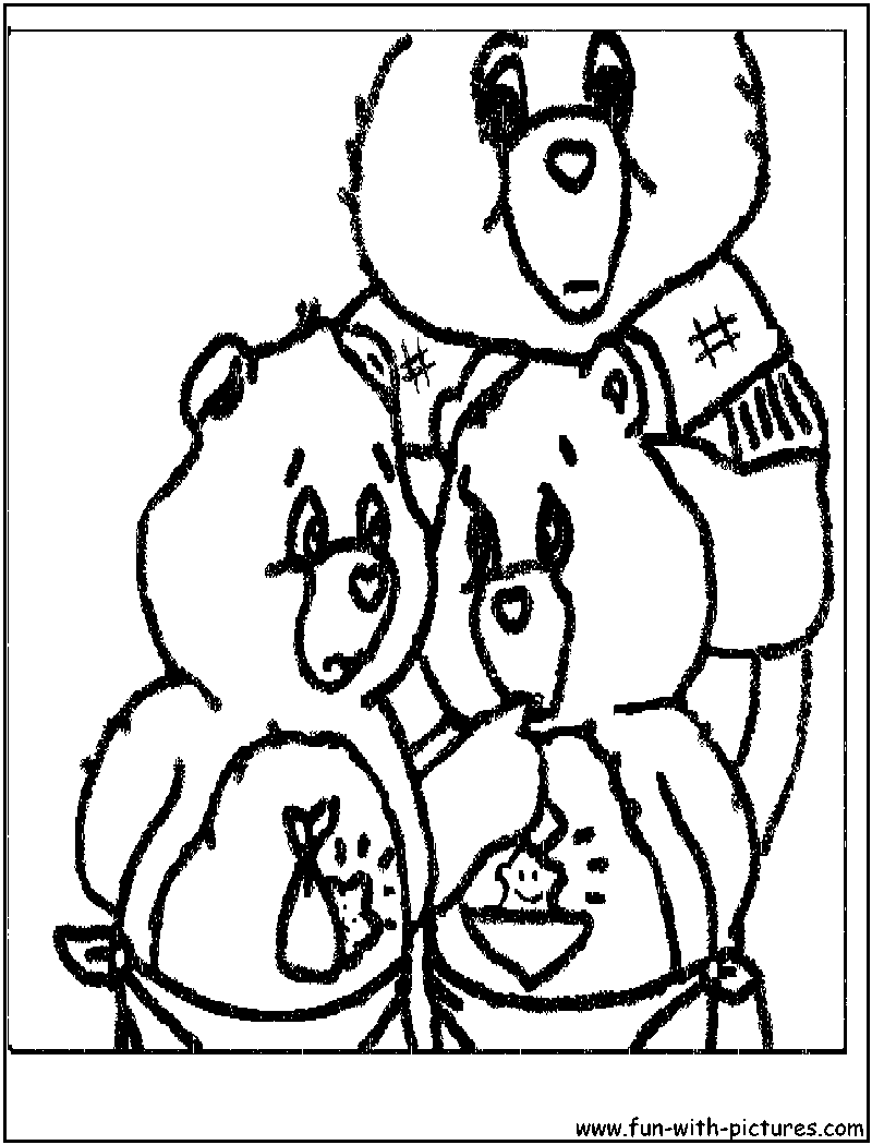 Care Bear Coloring Page1 