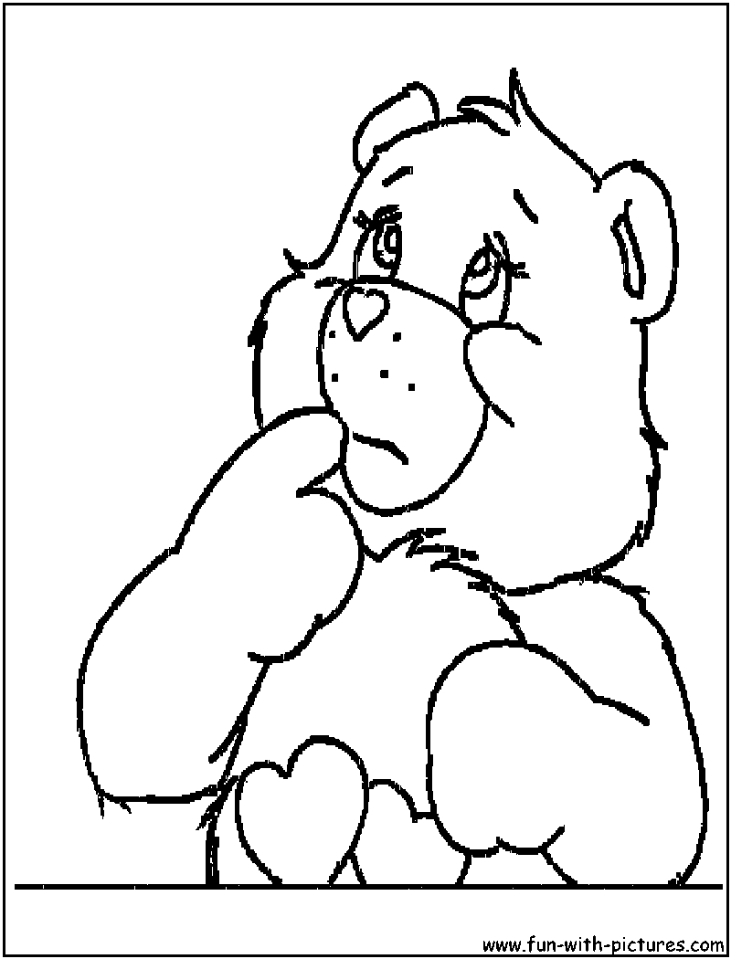 Care Bear Coloring Page3 