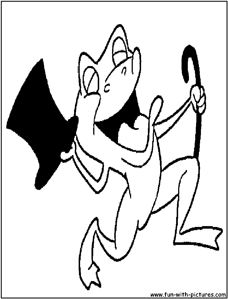 Cartoonfrog Coloring Page 