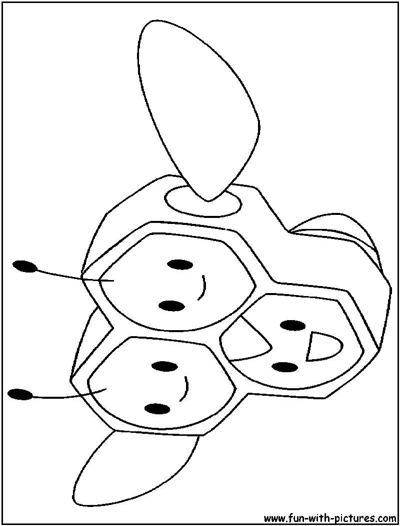 Combee Coloring Page 
