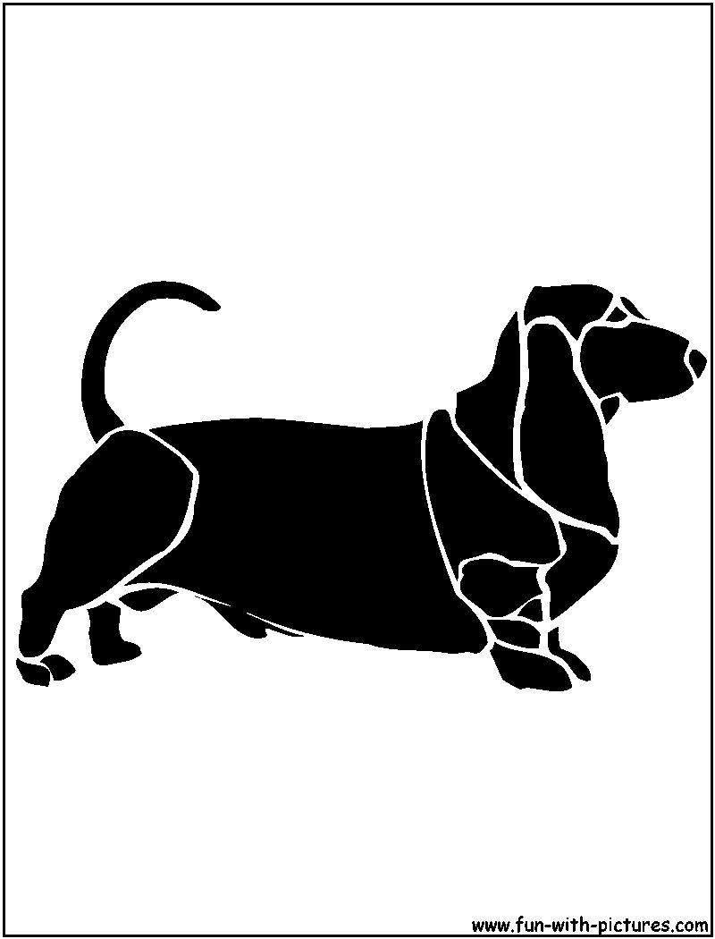 Printable Dachshund Pumpkin Carving Pattern Use A Pin To Make Closely Spaced Pin Pricks Along 