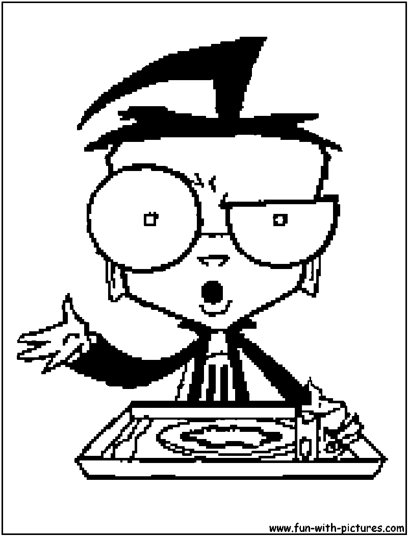 Dib Coloring Page 