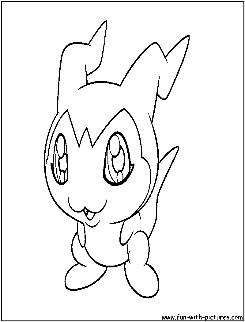 Digimon Demiveemon Coloring Page 