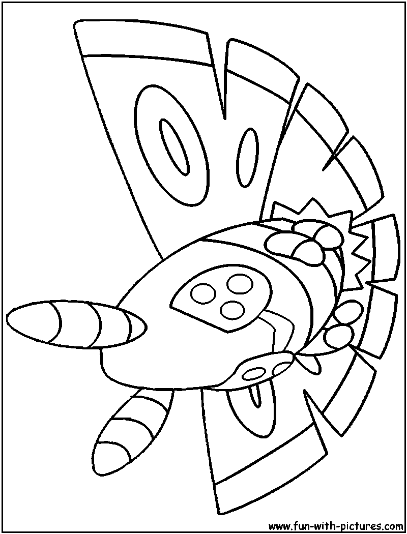 Dustox Coloring Page 