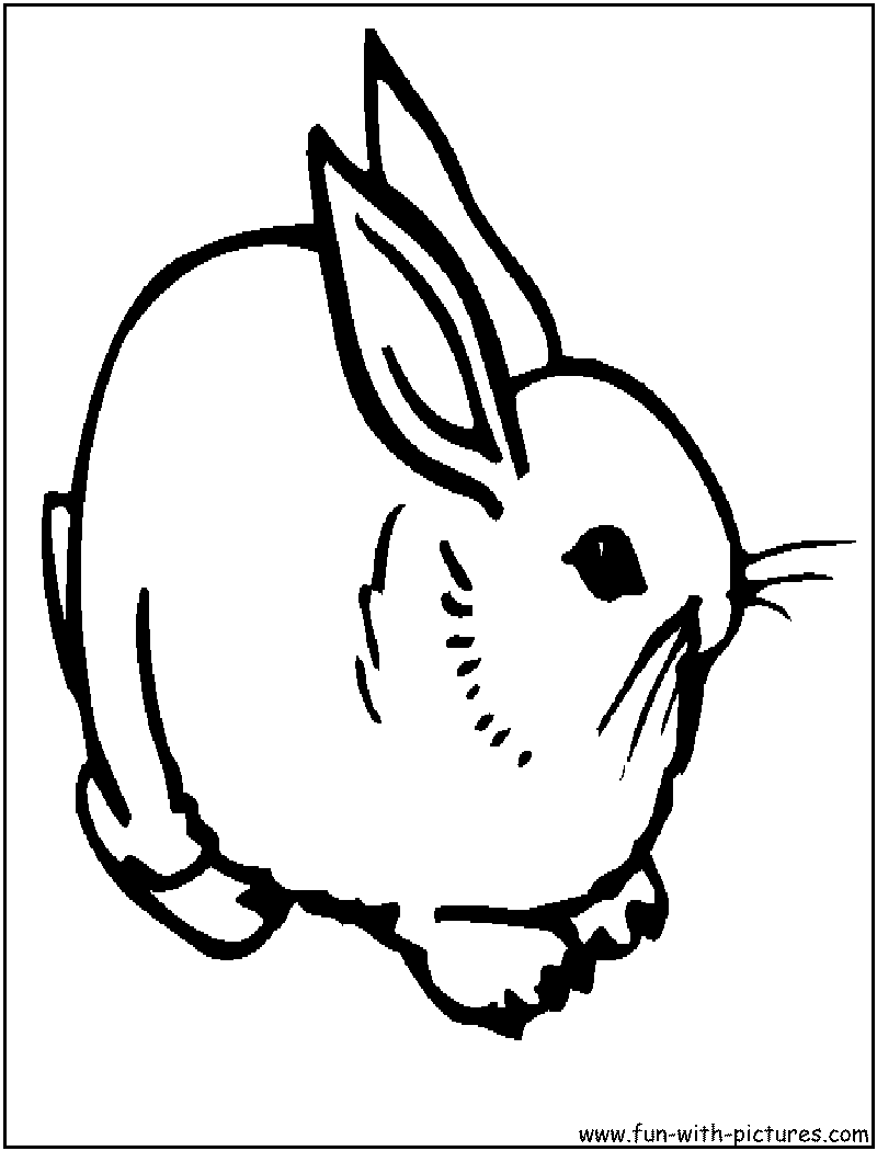 Easter Bunnies Coloring Page5 