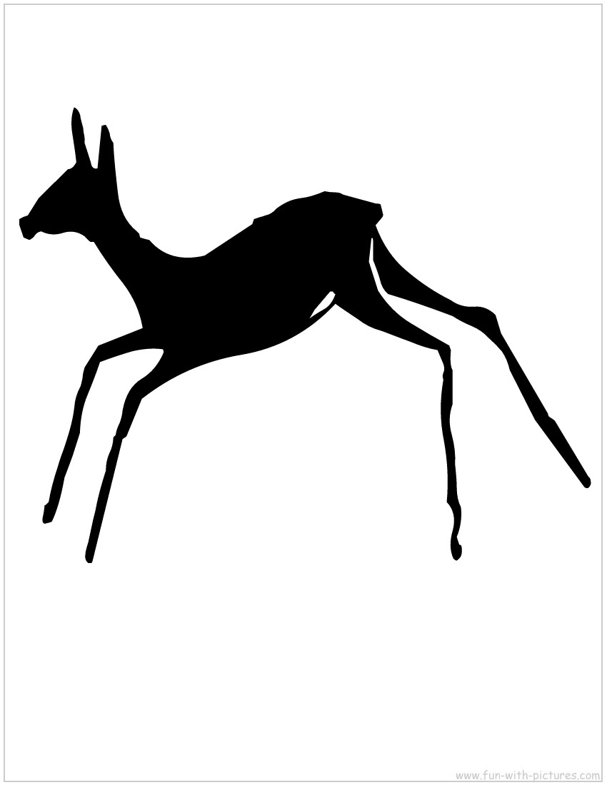 Fawn Silhouette