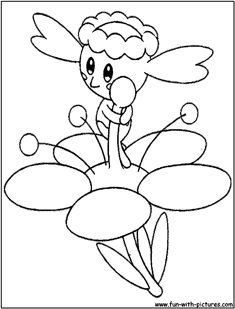 Fairy Pokemon Coloring Pages - Free Printable Colouring Pages for kids