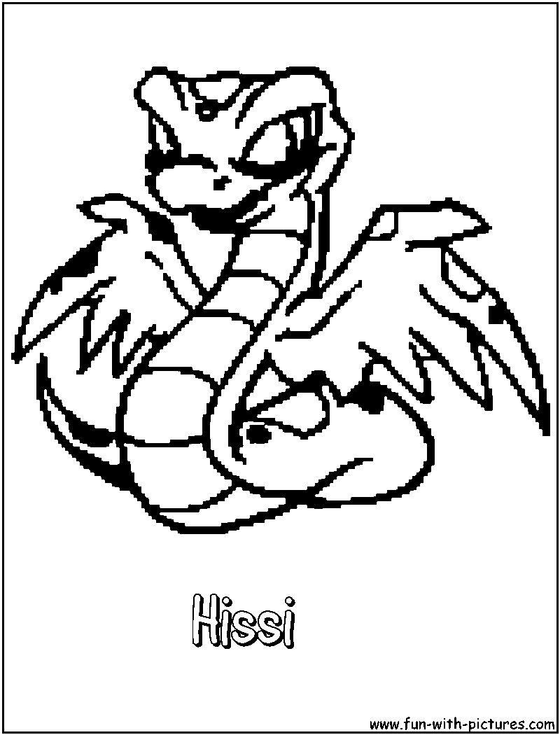 Hissi Coloring Page 