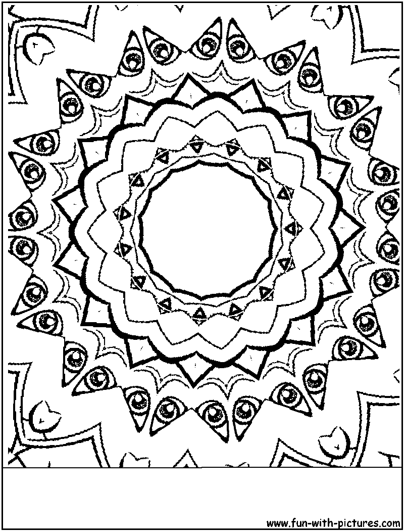 kaleidoscope activity coloring pages - photo #39
