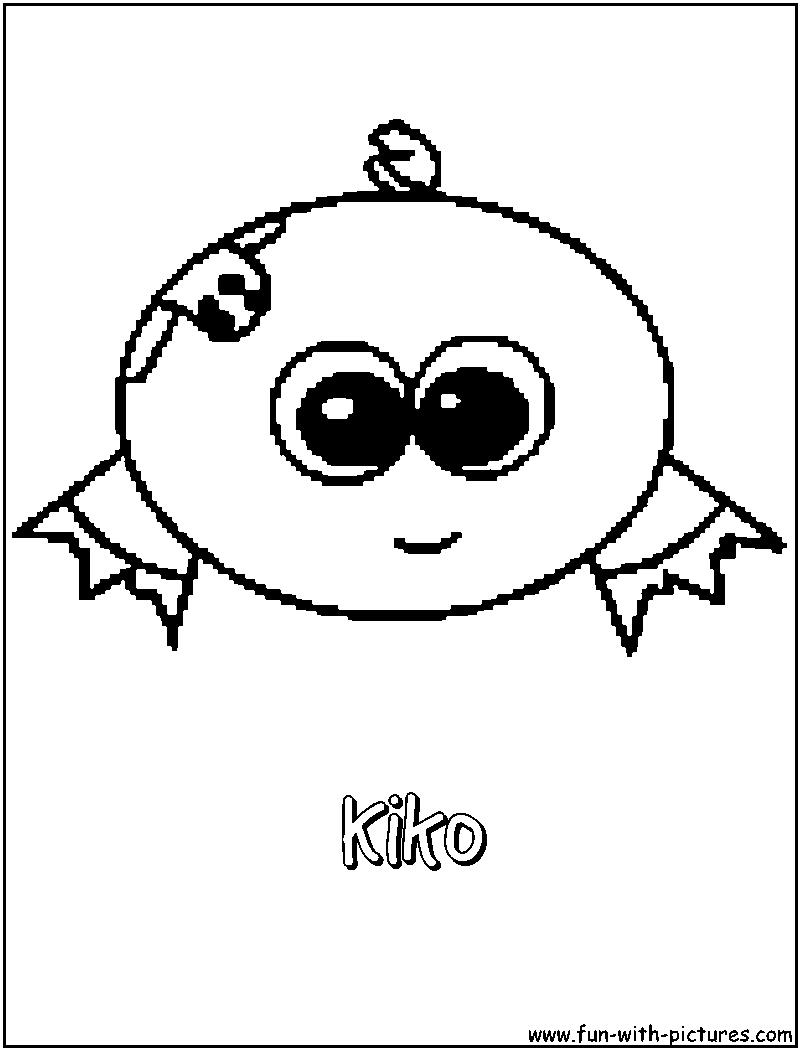 Kiko Coloring Page 