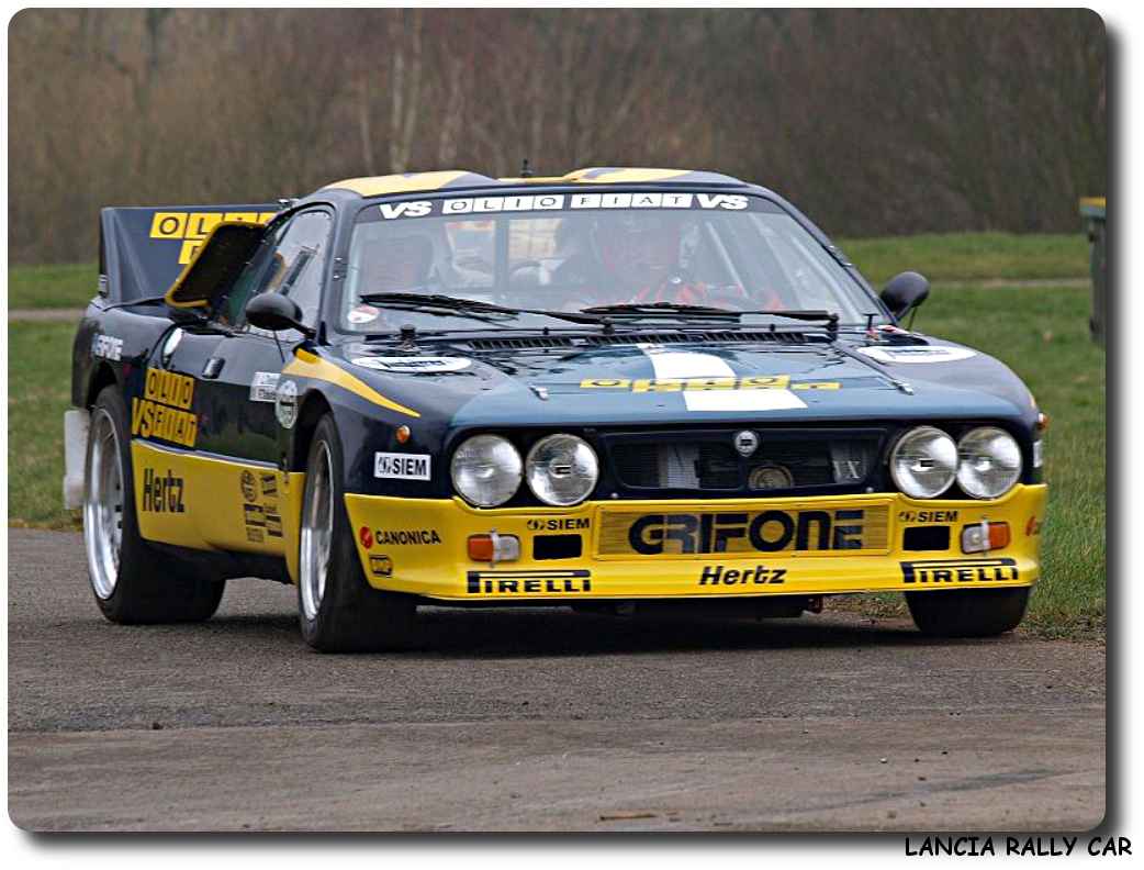 Lancia Rally Car 