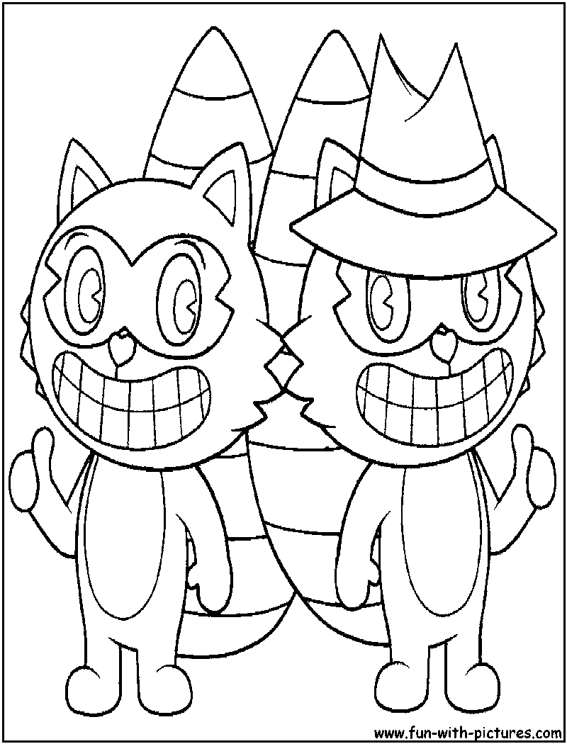Lifty Shifty Coloring Page 