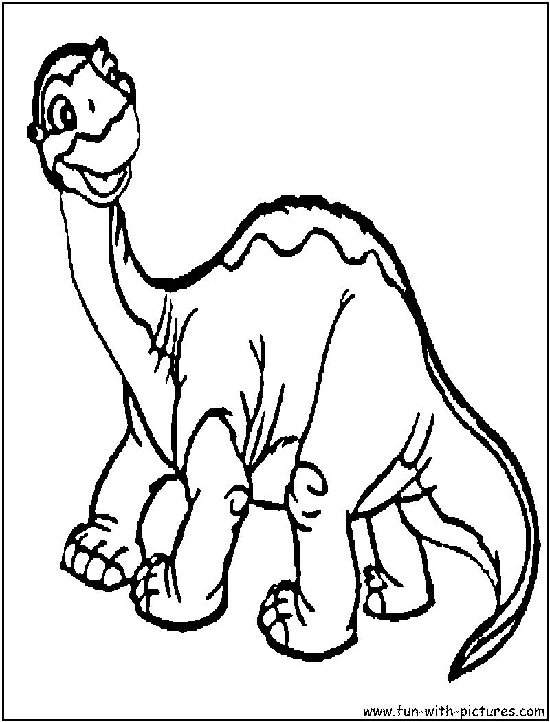 Littlefoot Coloring Page 