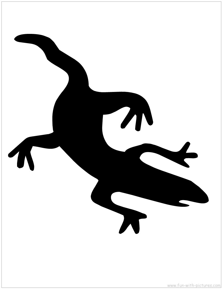 Lizard Silhouette