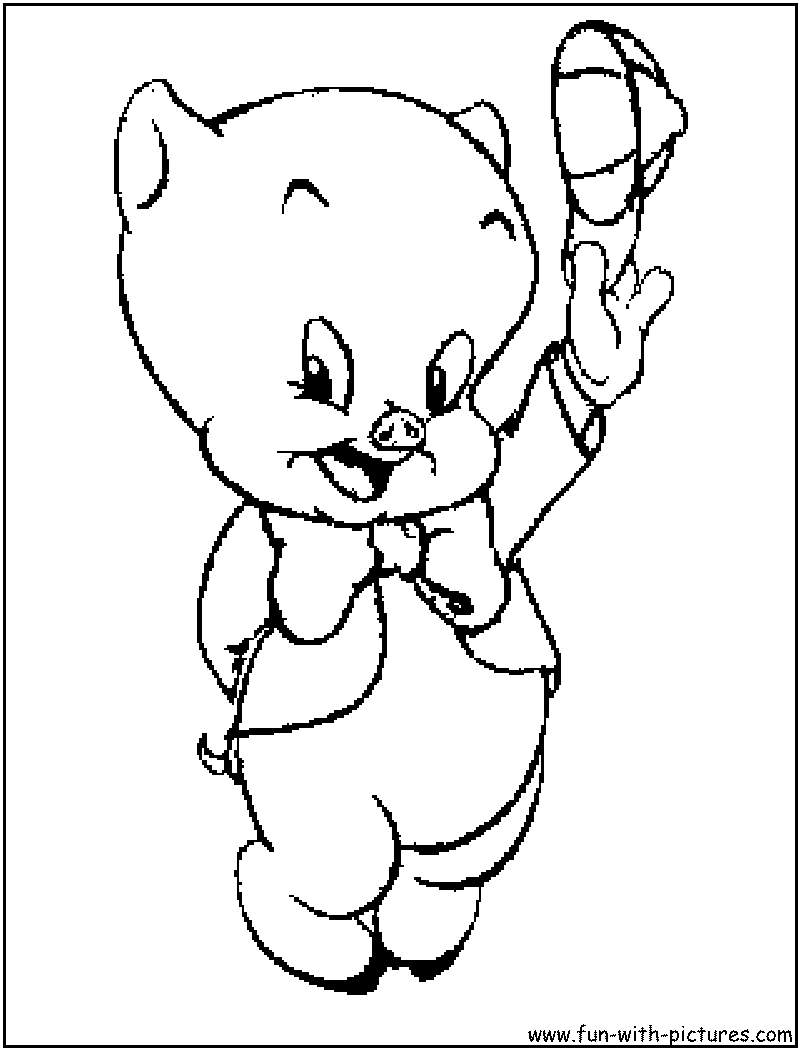 Loony Tunes Coloring Page2 