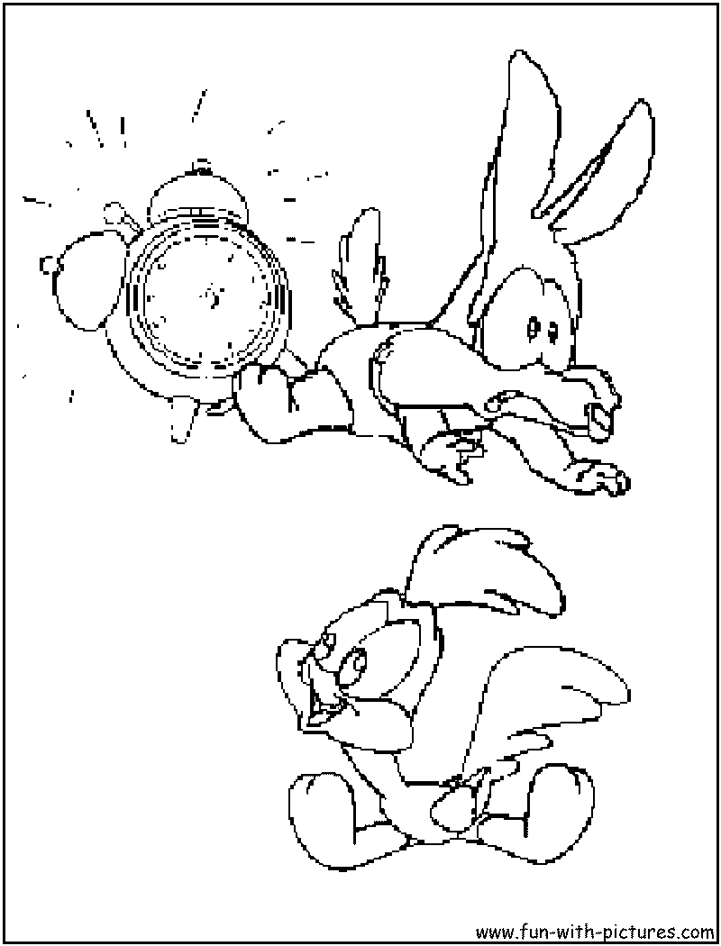 Loony Tunes Coloring Page5 