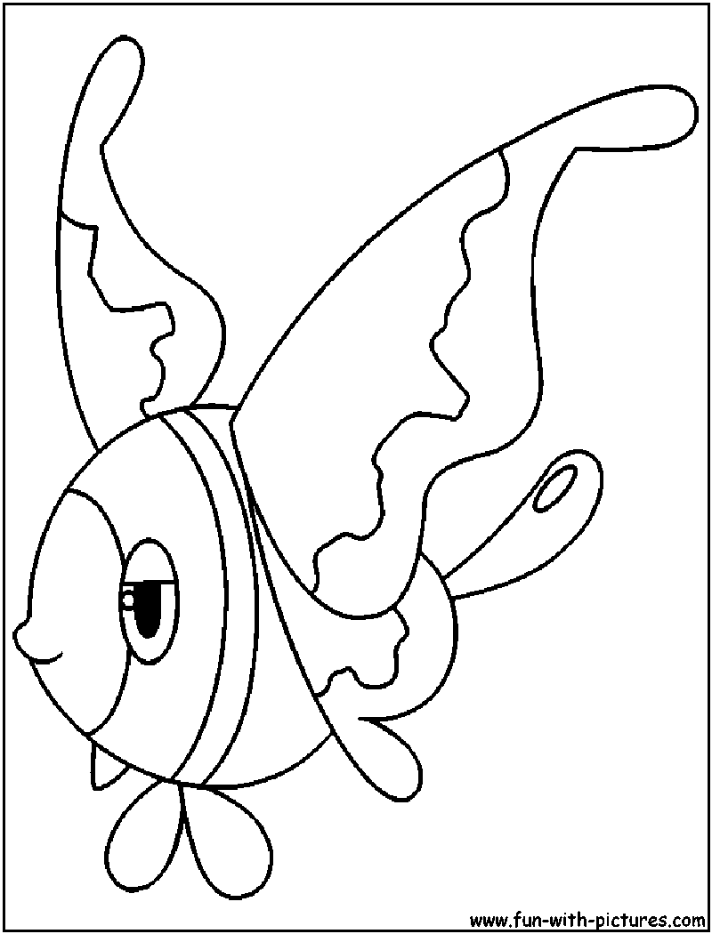 Lumineon Coloring Page 