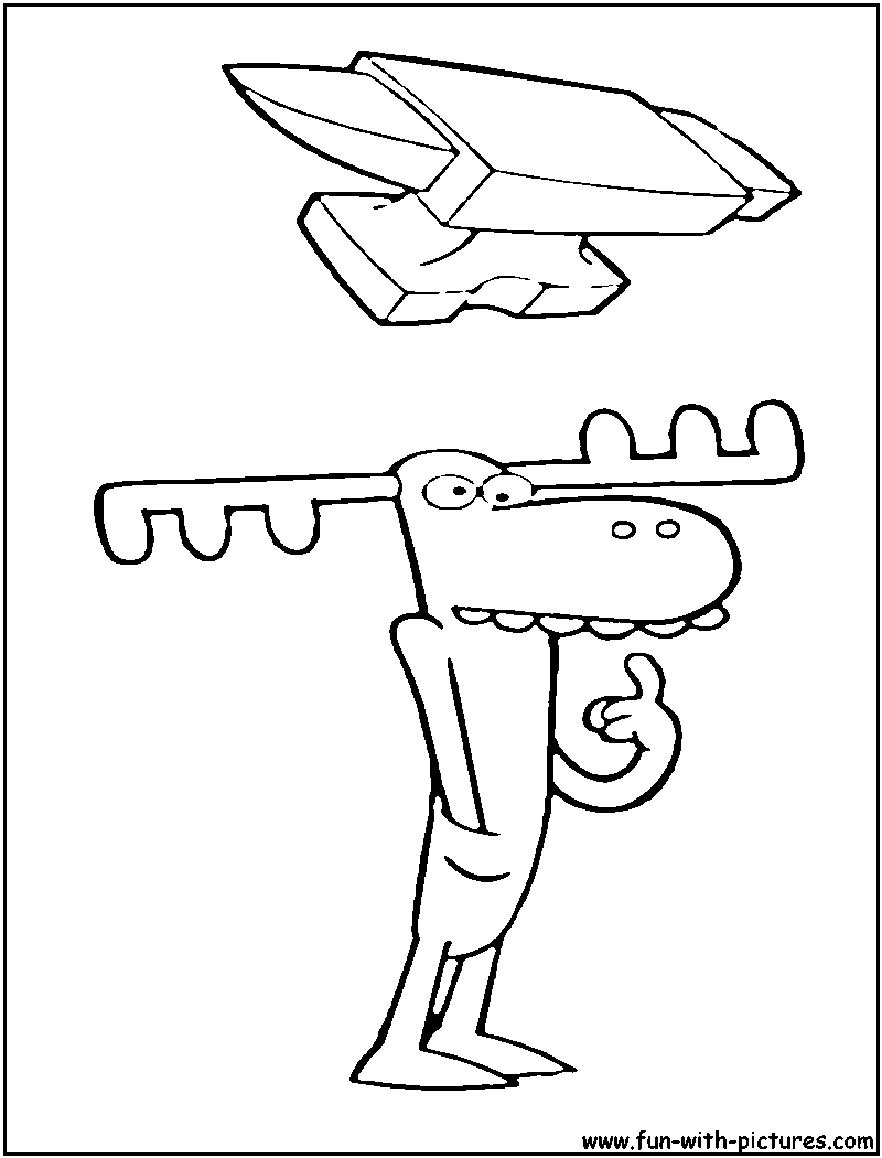 Lumpy Coloring Page 