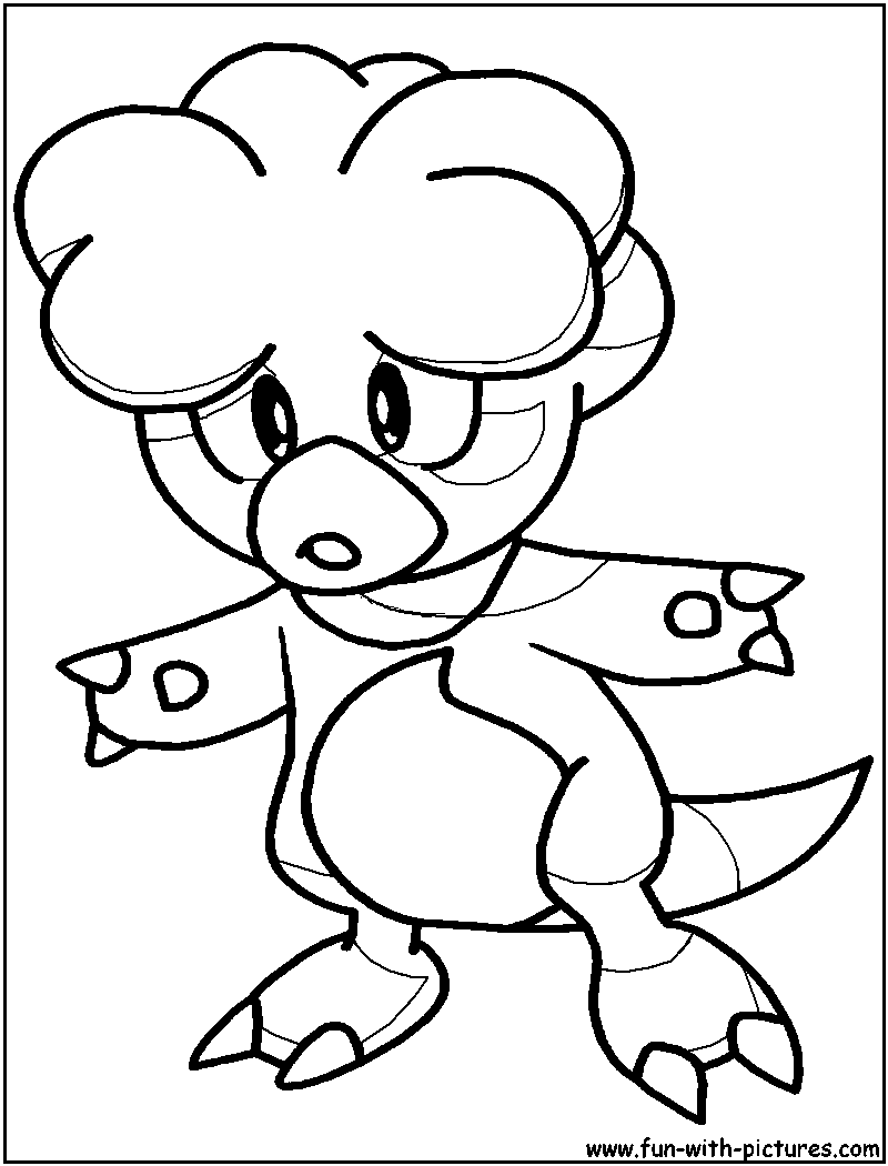 Magby Coloring Page 