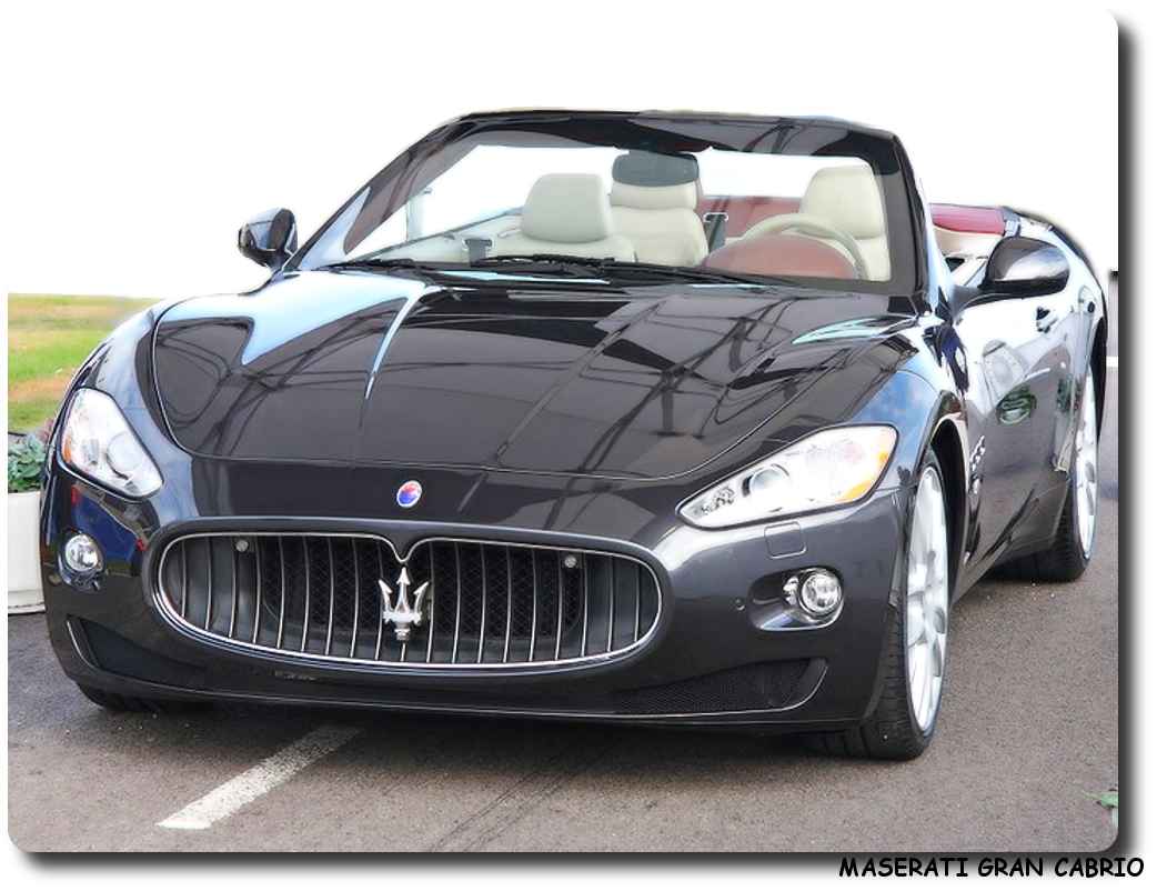 Maserati Grancabrio Car 