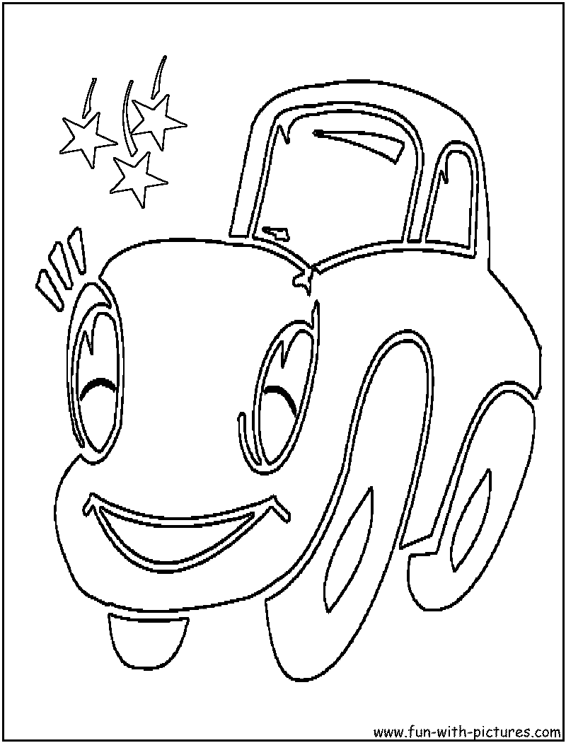 Musiccar2 Coloring Page 