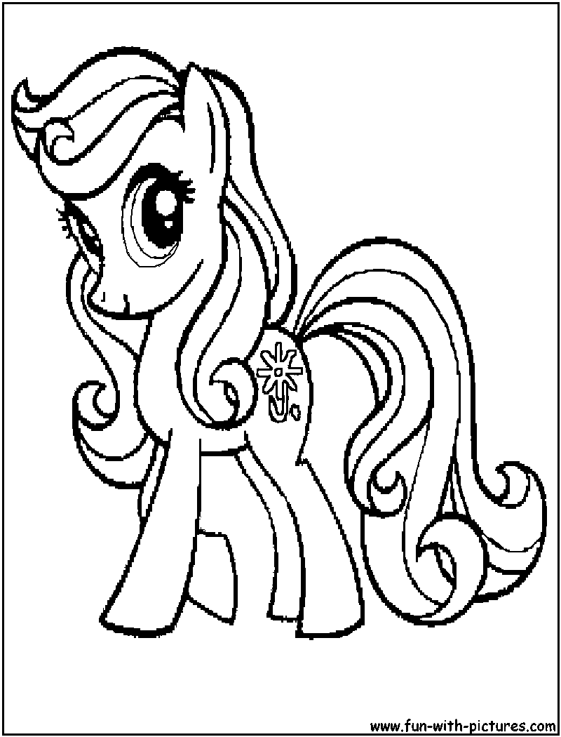 Mylittlepony Daisydreams Coloring Page 