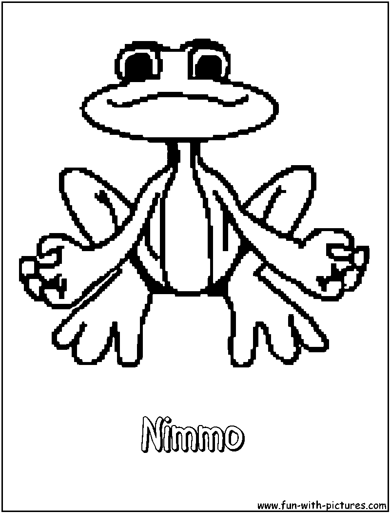 Nimmo Coloring Page 