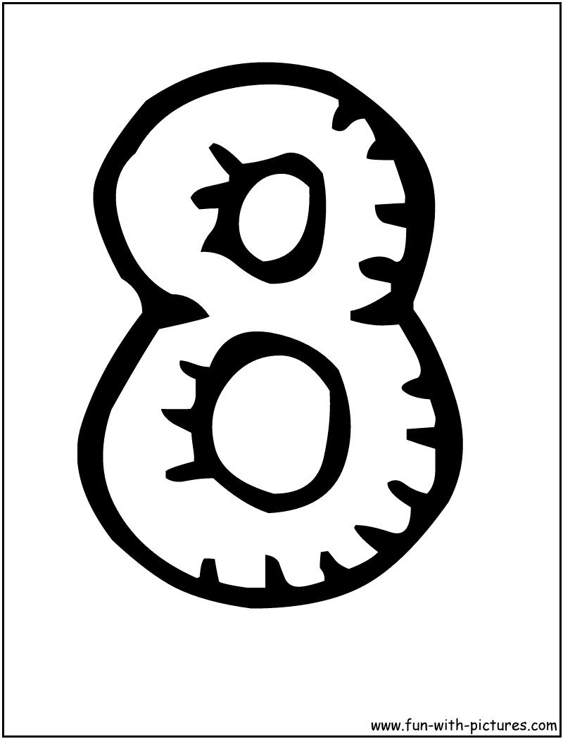 number-8-coloring-page