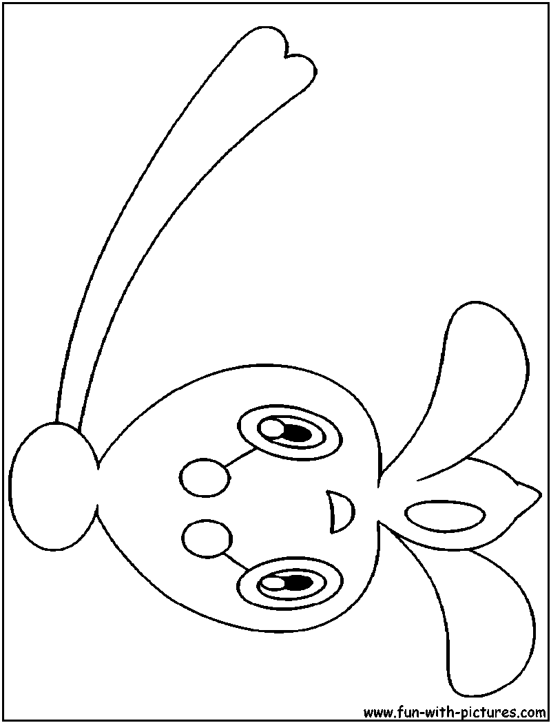 Phione Coloring Page 