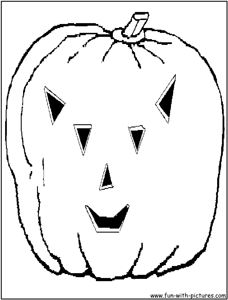 Pumpkin Coloring Page1 