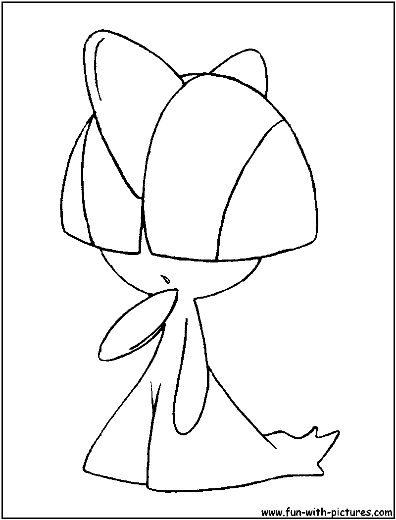 498 Simple Ralts Coloring Pages for Kids