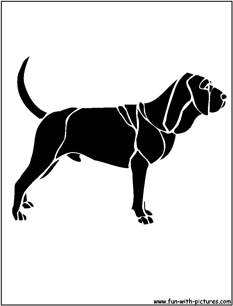 Dog Stencils Free Printables and Activities for kids
