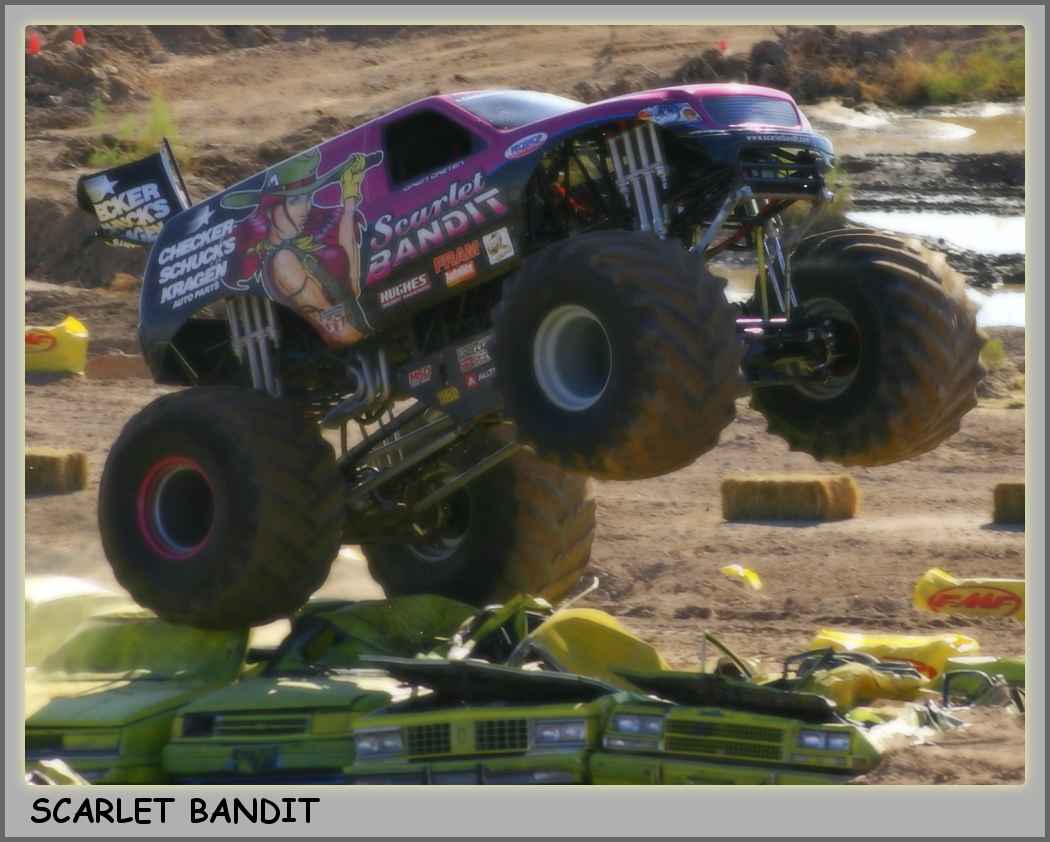 Scarlet Bandit Monster Truck 