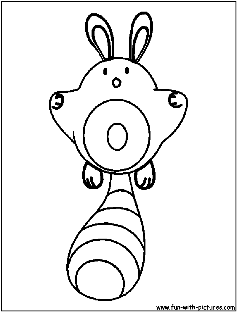 Sentret Coloring Page 
