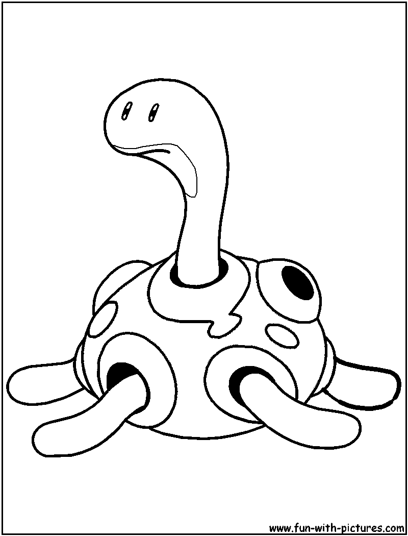 Shuckle Coloring Page 