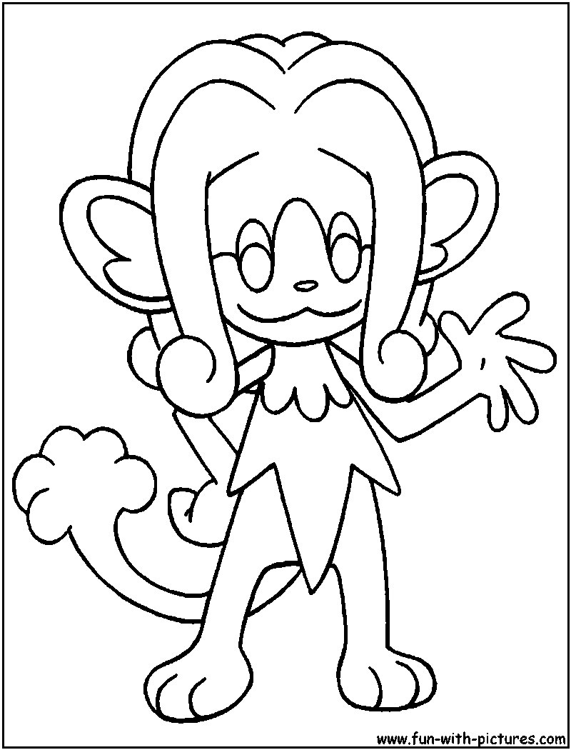 Simipour Coloring Page 