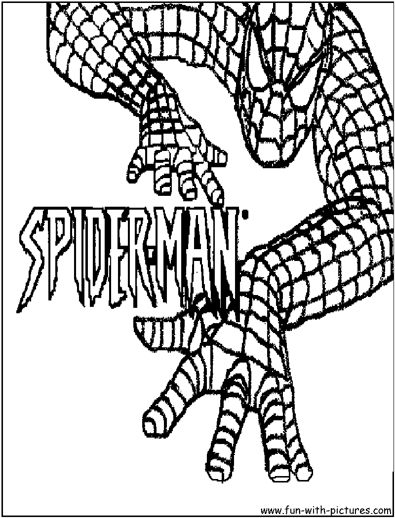 Spiderman Coloring Page2 