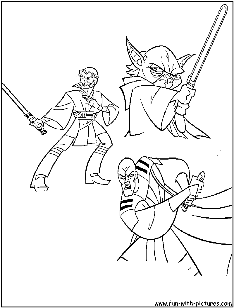 Star Wars Coloring Page 
